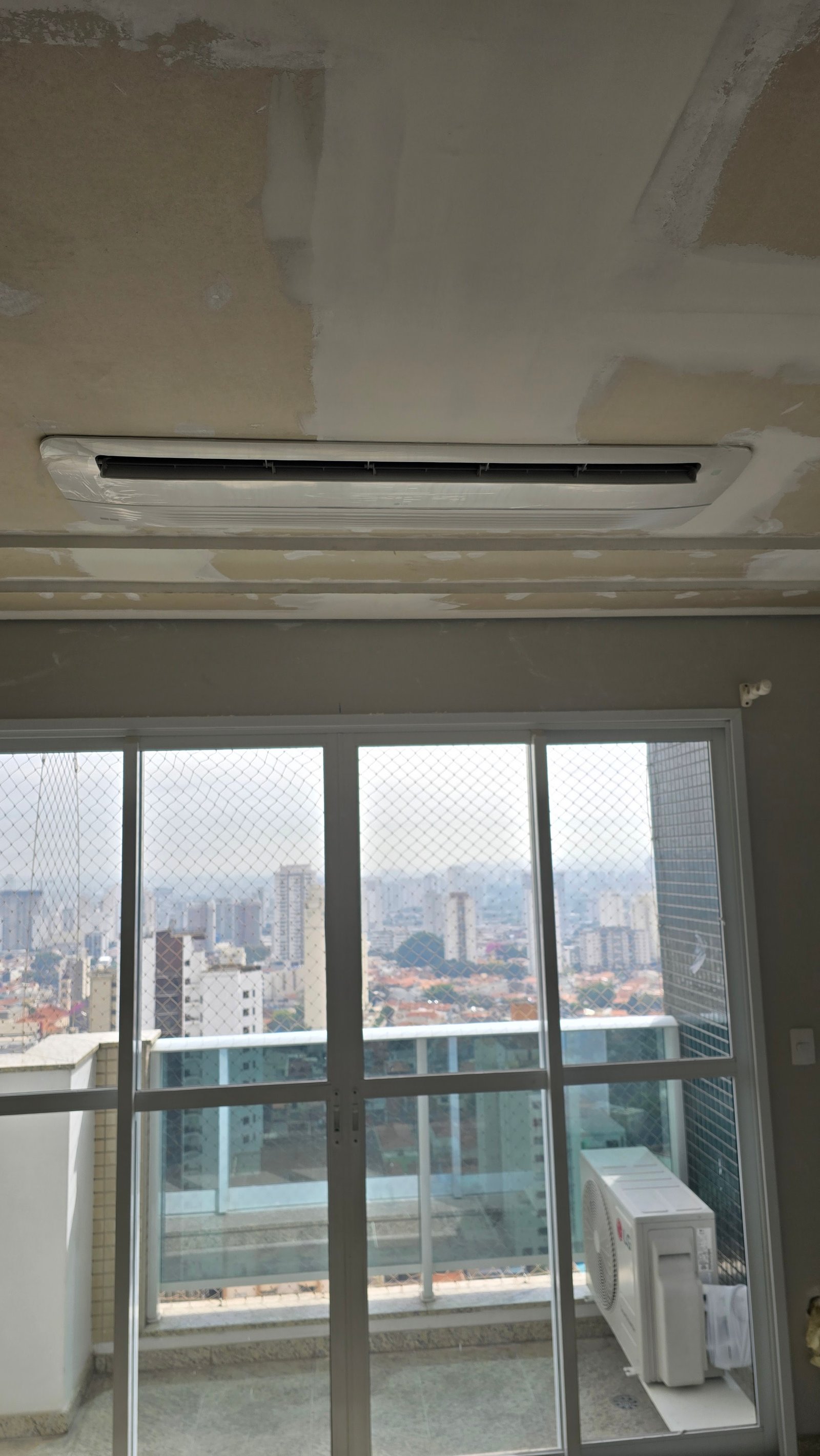 Sistema cassete e multi split instalado